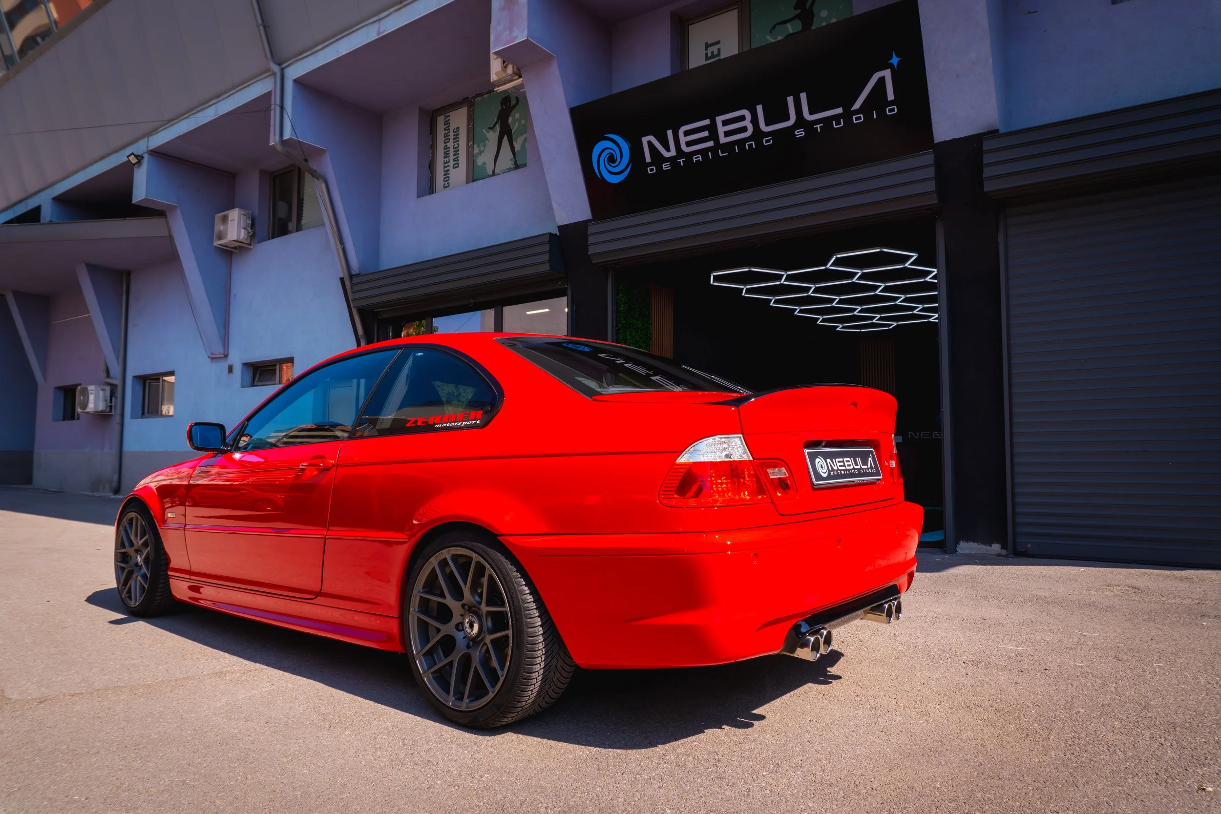 BMW E46 пред Nebula Detailing Studio след проекта