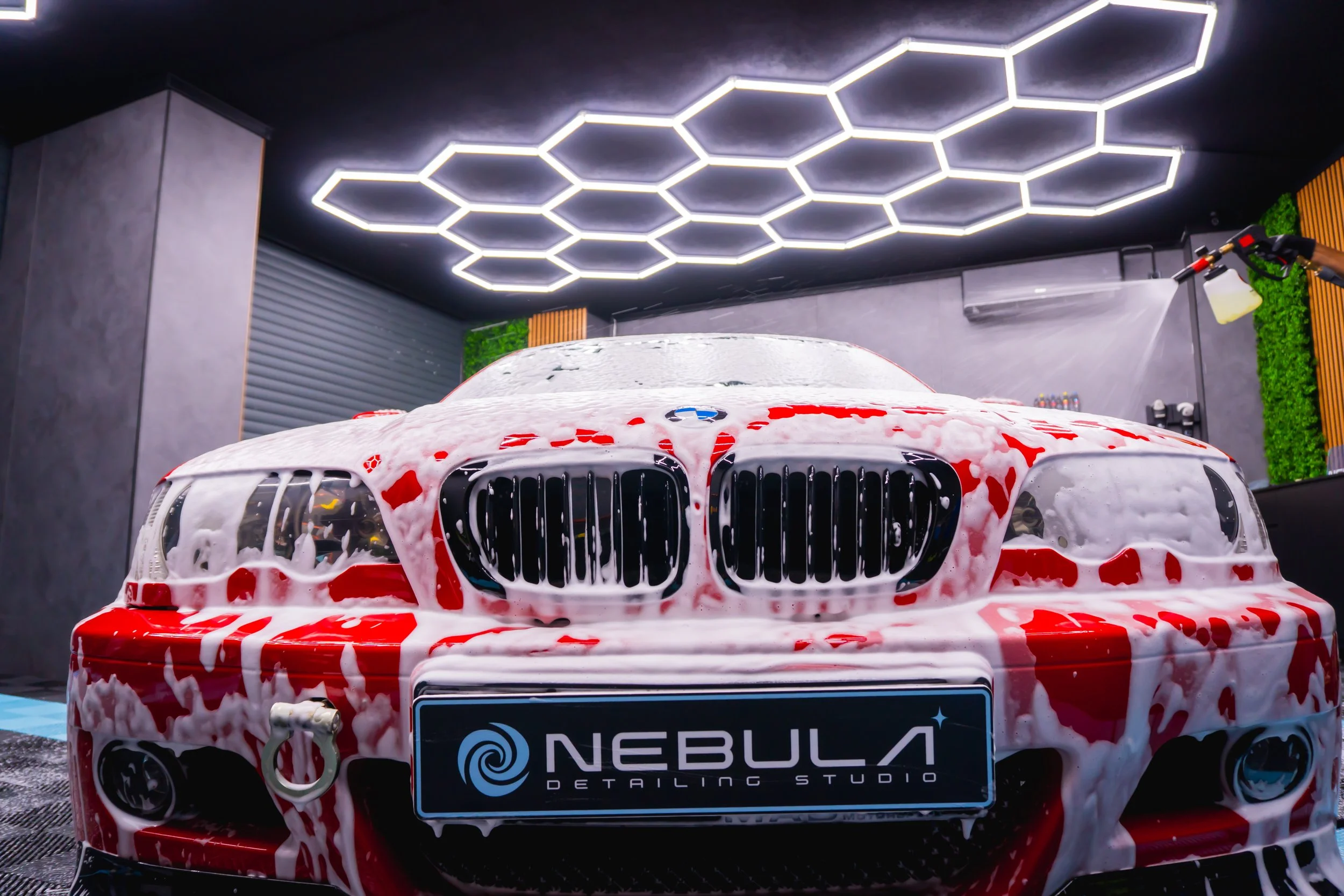 BMW E46 с активна пяна