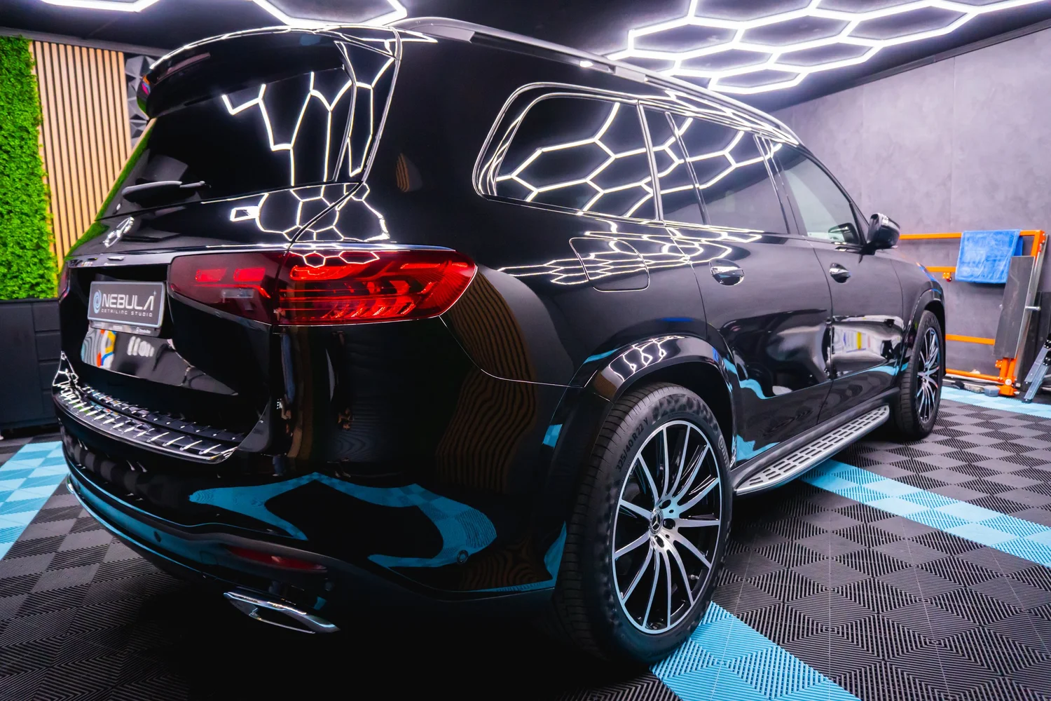 Mercedes-Benz GLS след керамична защита