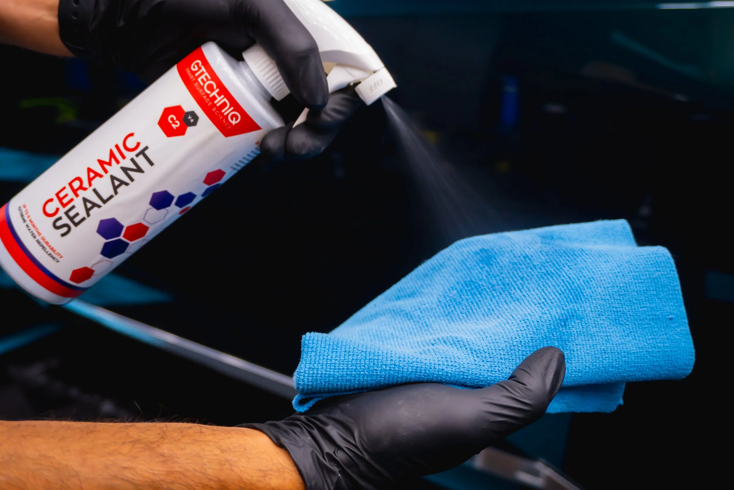 Sealant за защитна обработка на Nissan Qashqai