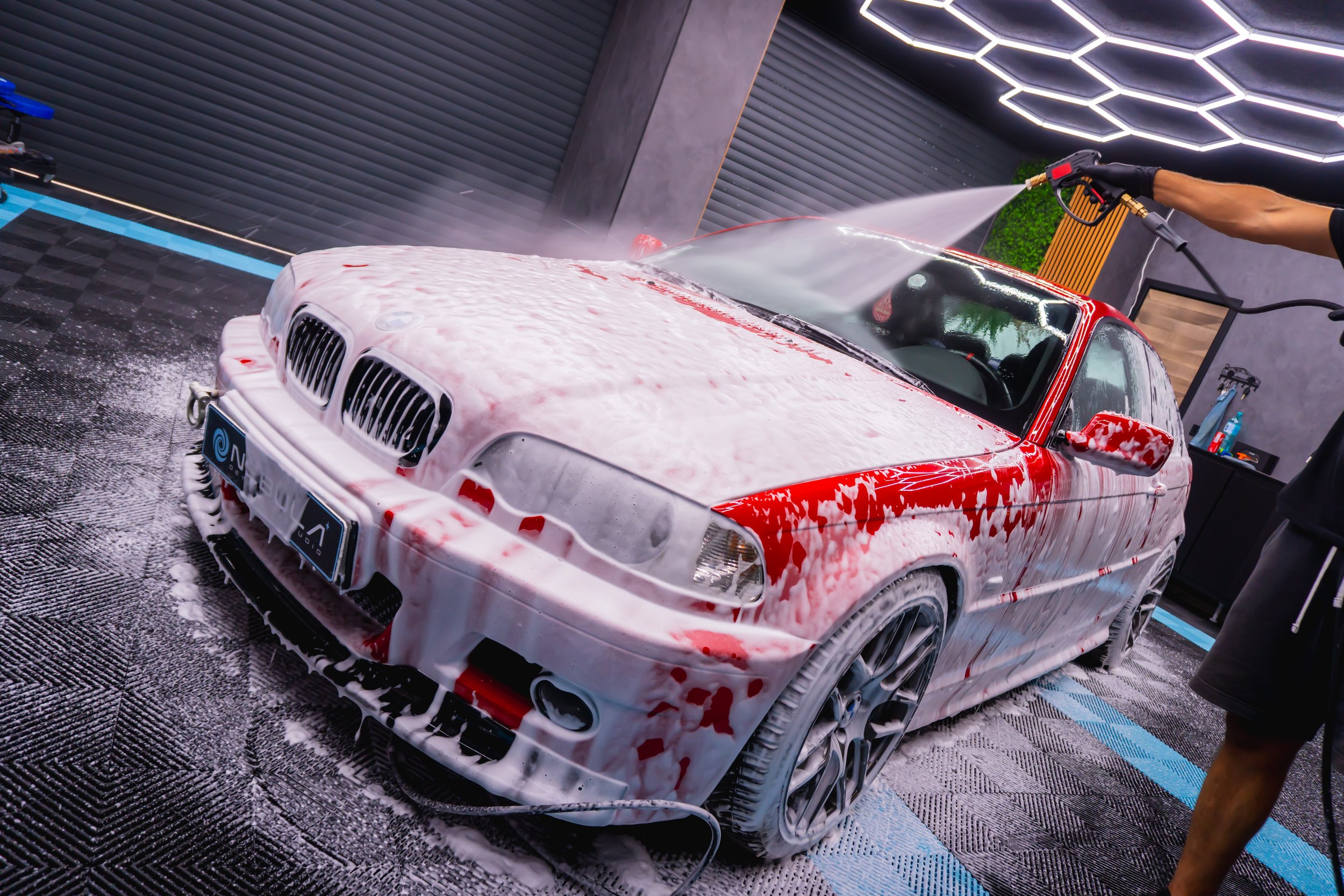 Контактно измиване на BMW E46