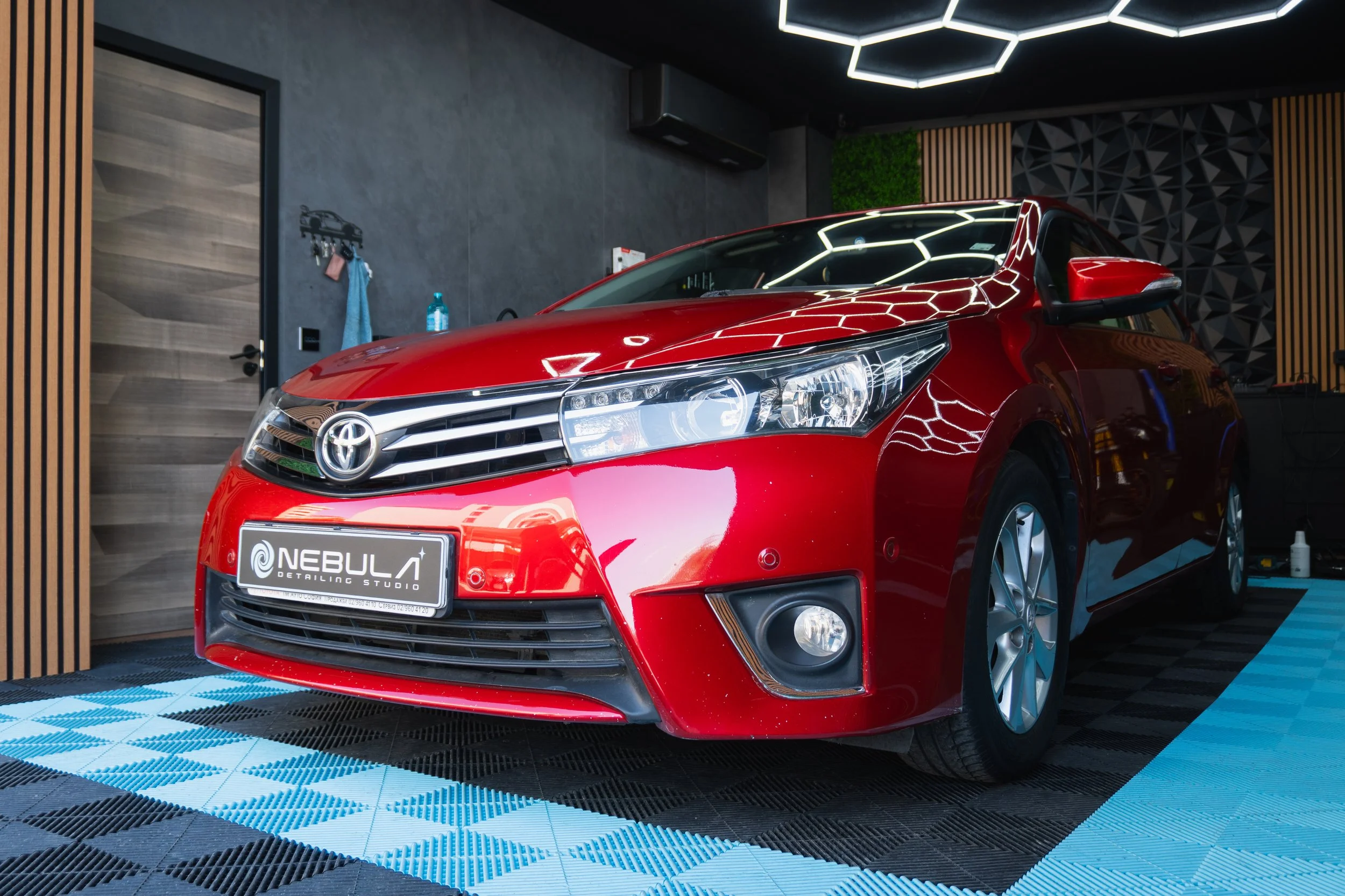 Toyota Corolla след екстериорен детайлинг
