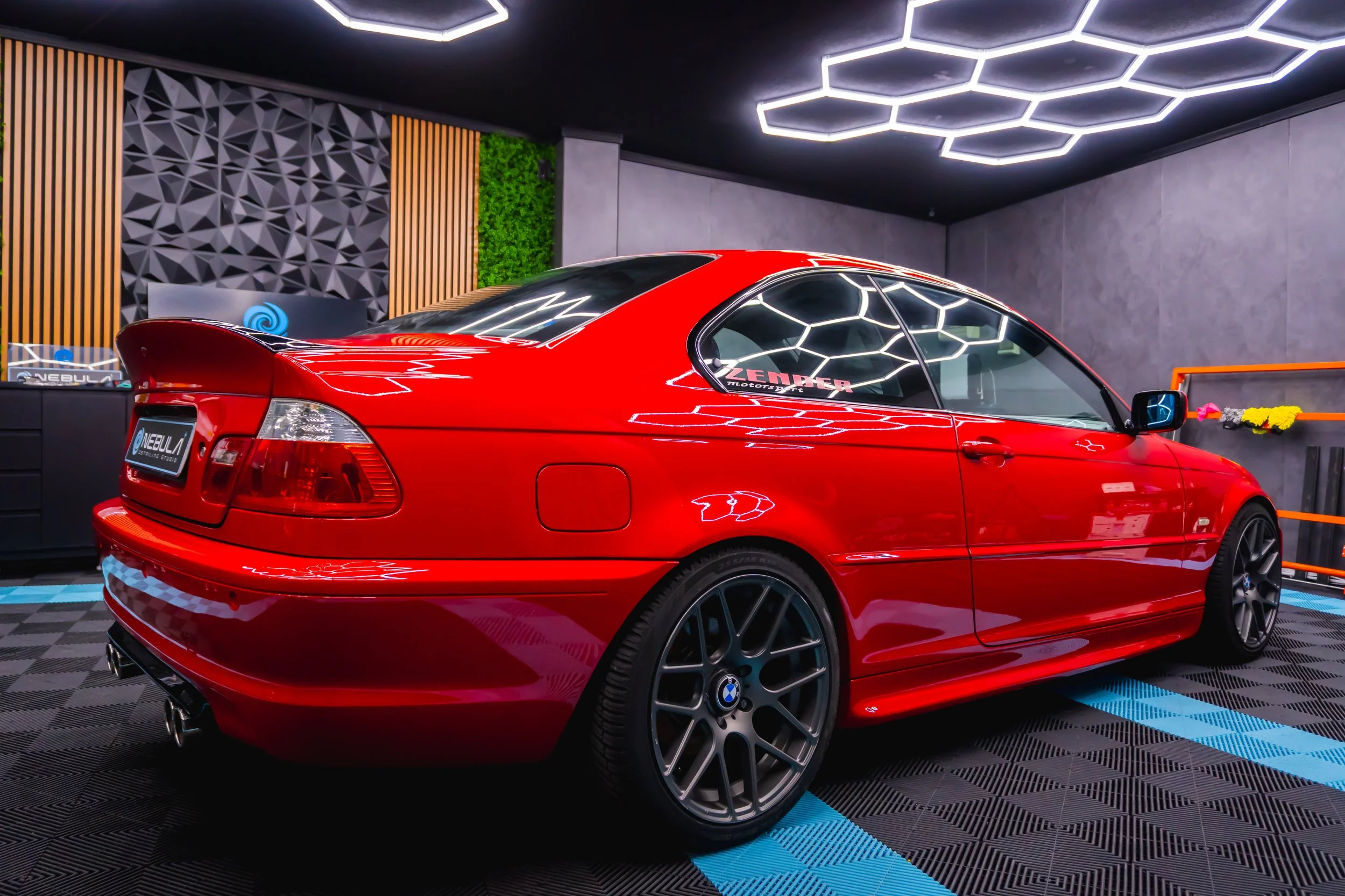 Заден профил на BMW E46 след детайлинг