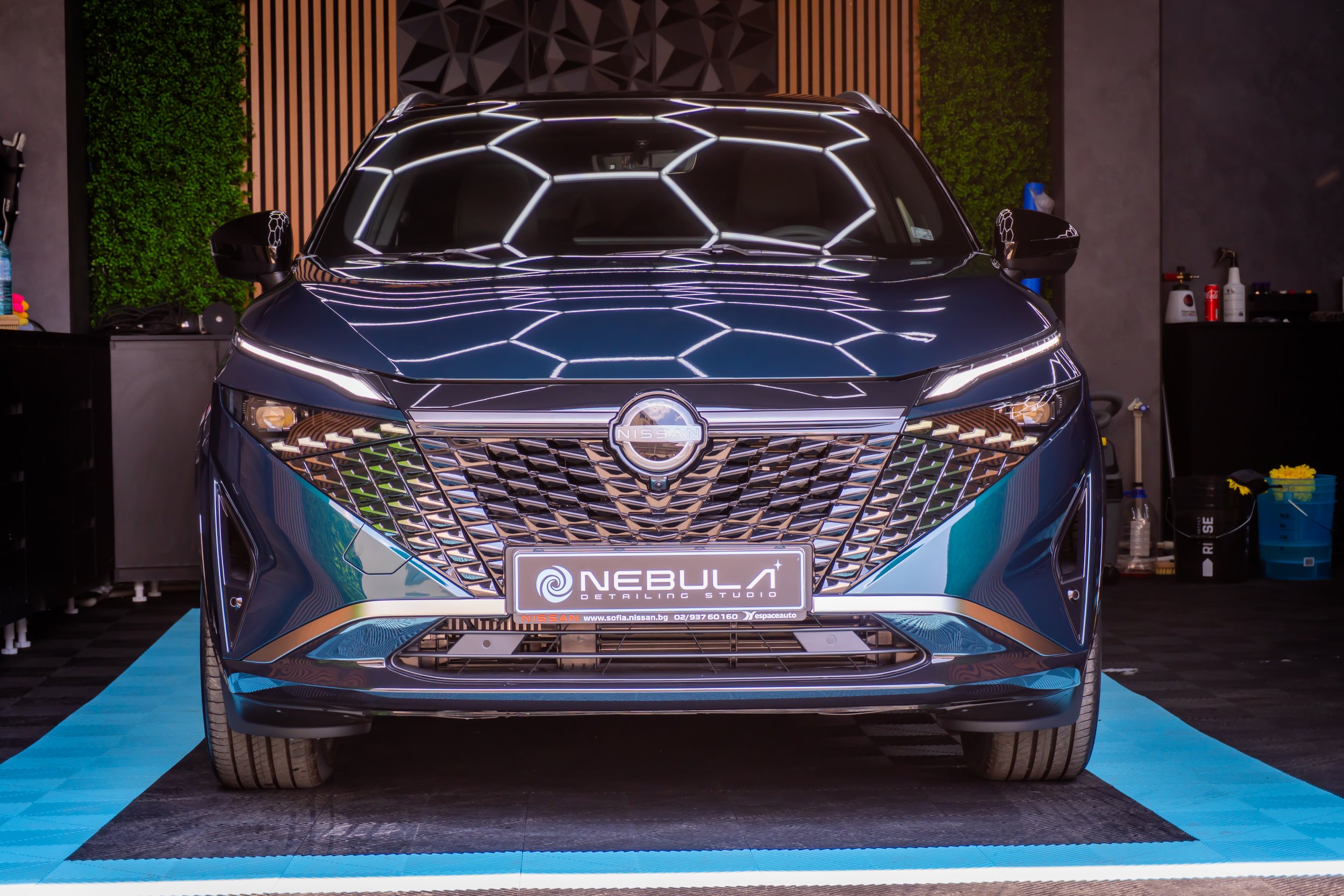 Nissan Qashqai в Nebula Detailing Studio след обработките