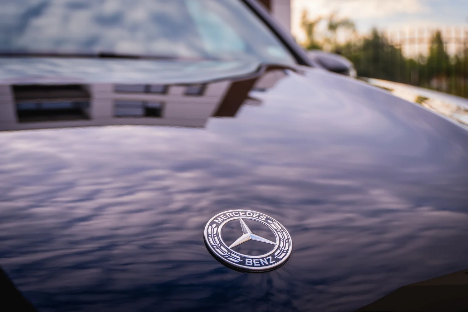 Гланц на Mercedes-Benz GLS след полиране