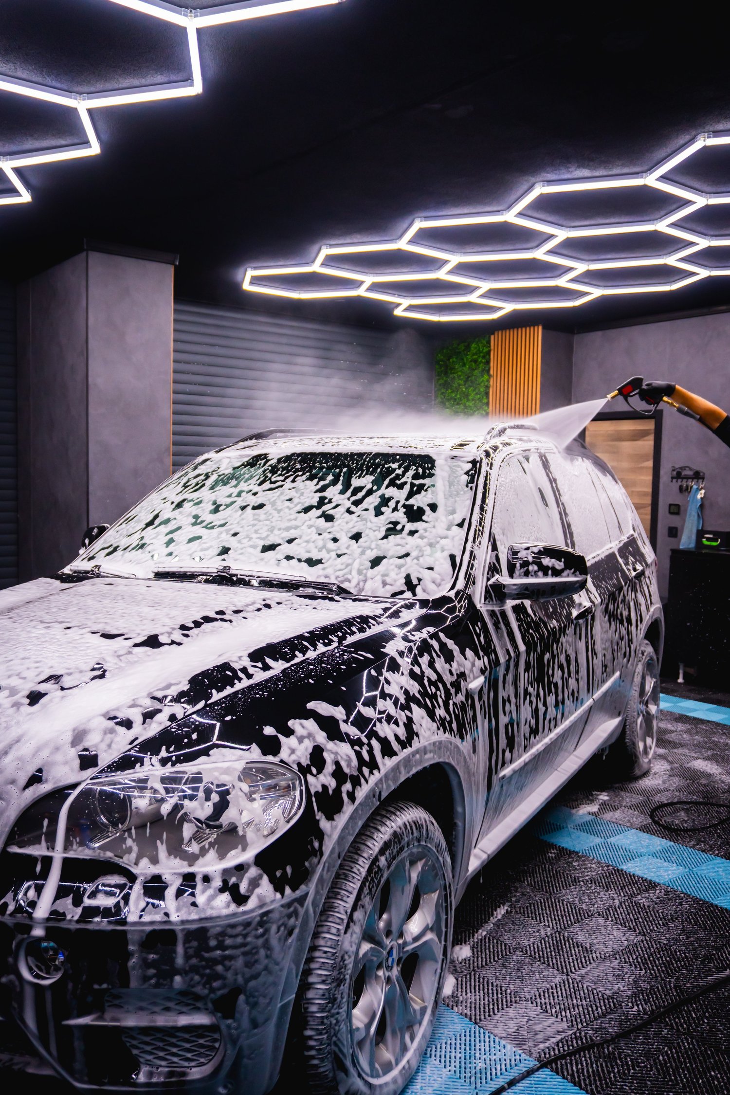 BMW X5 по време на подготовката