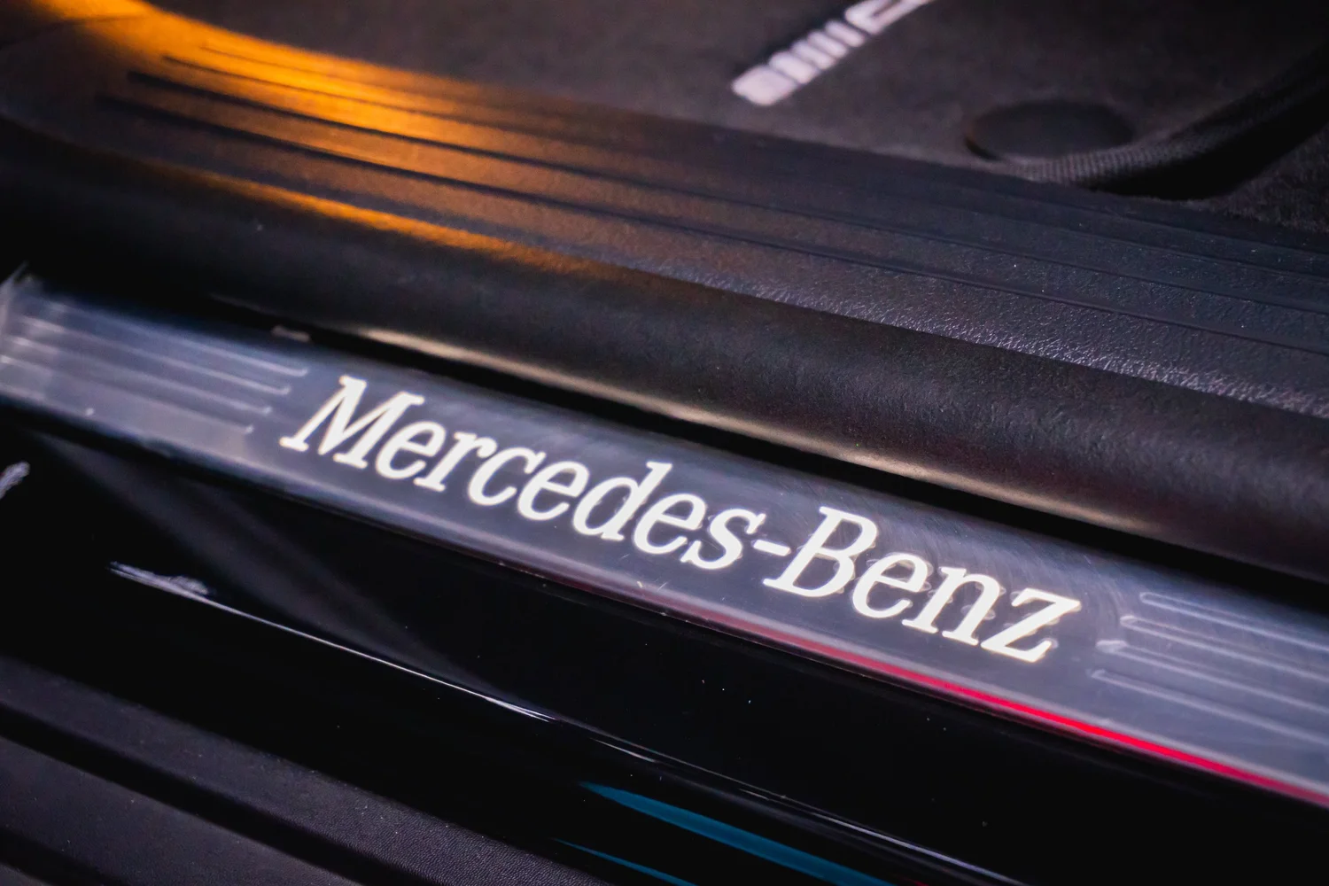 Праг на Mercedes-Benz GLS след интериорен детайлинг