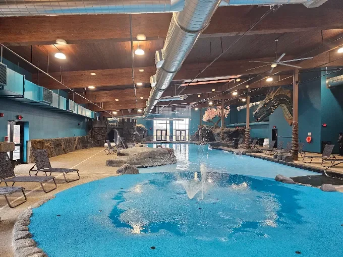 Ashria's Bathhouse from the splash pad