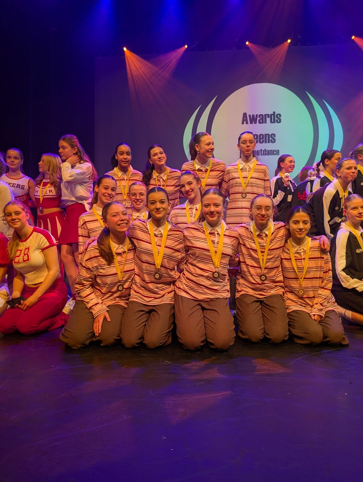 Groepsfoto selectieteams