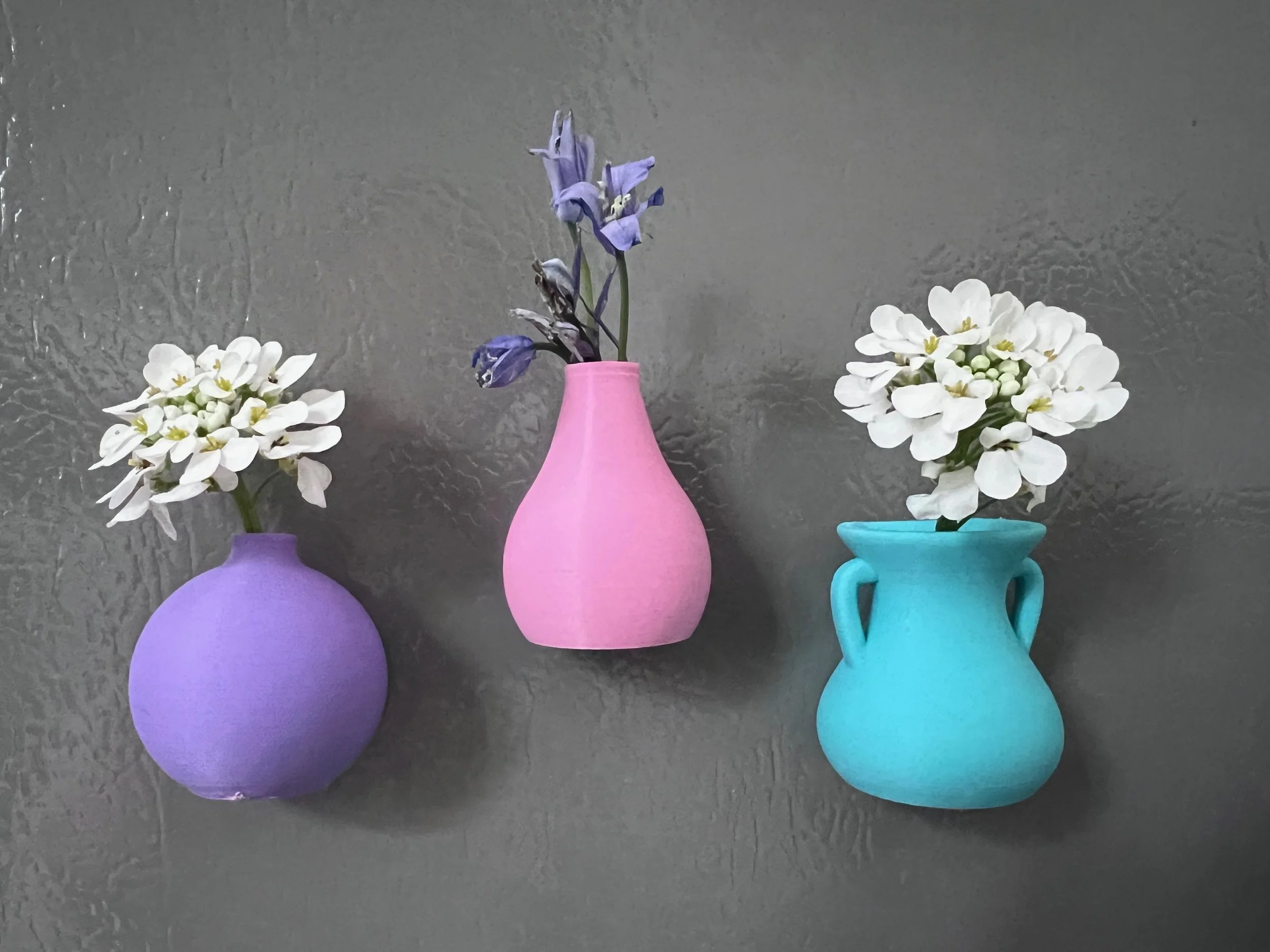 Mini Vase Fridge Magnets