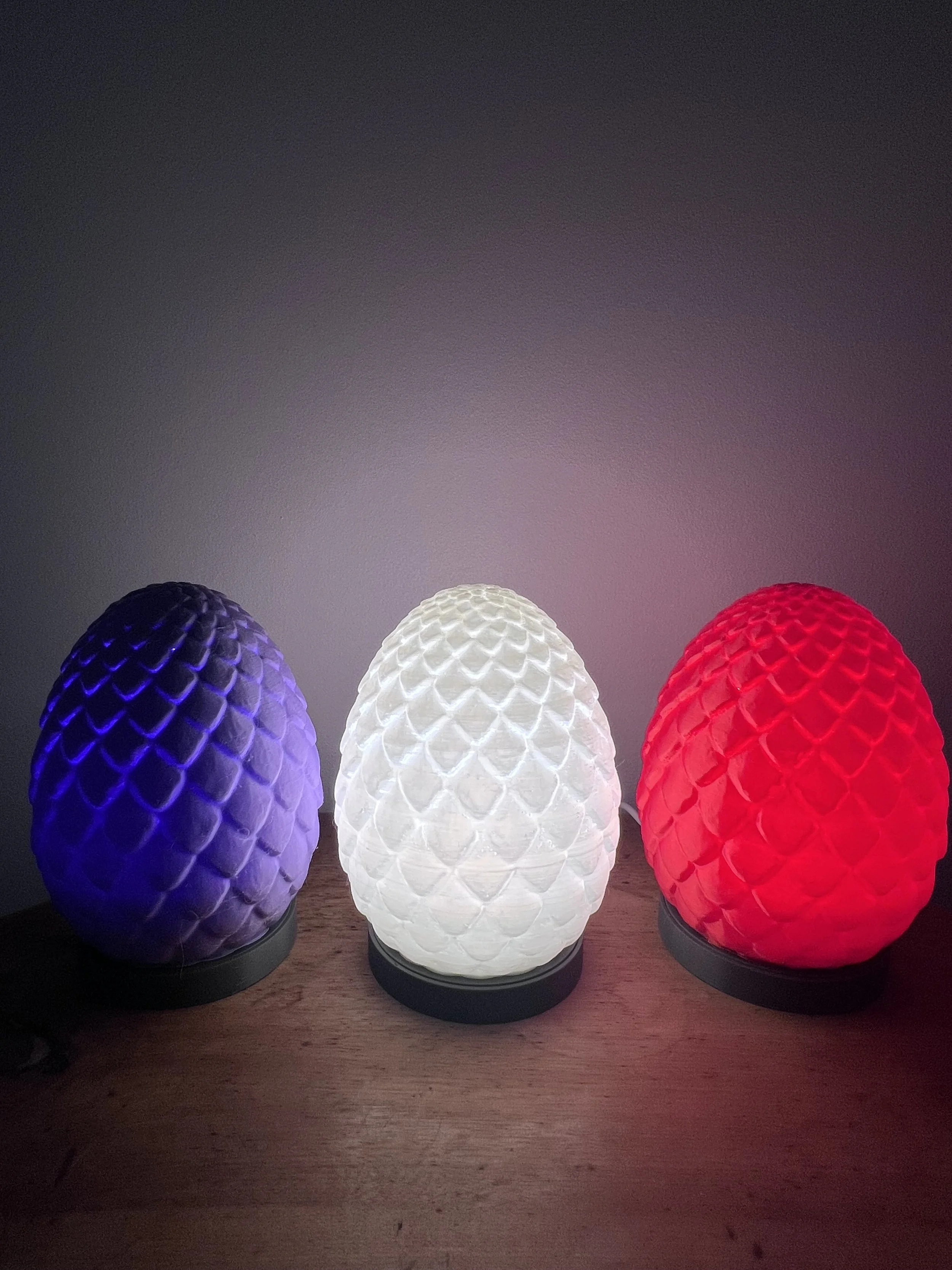 Dragon Egg Lamps