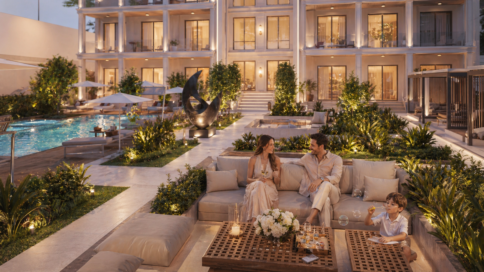 The Mayfair Residences — Poolside