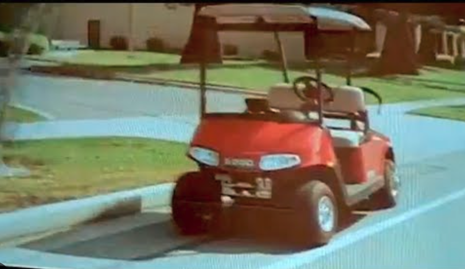 Google self-driving Caddy
