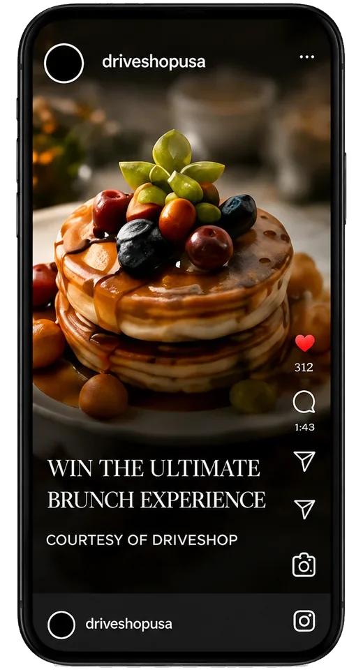 Step 3 — Win the ultimate brunch experience