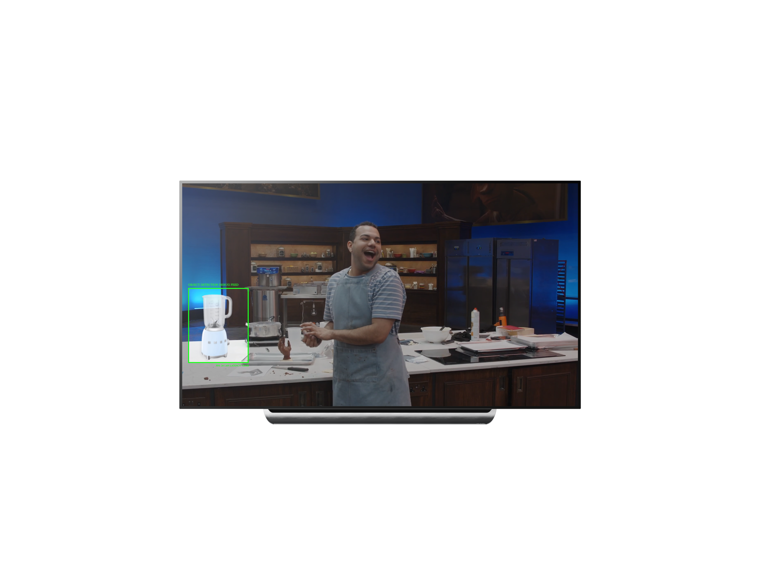 Contextual Scan TV Mockup