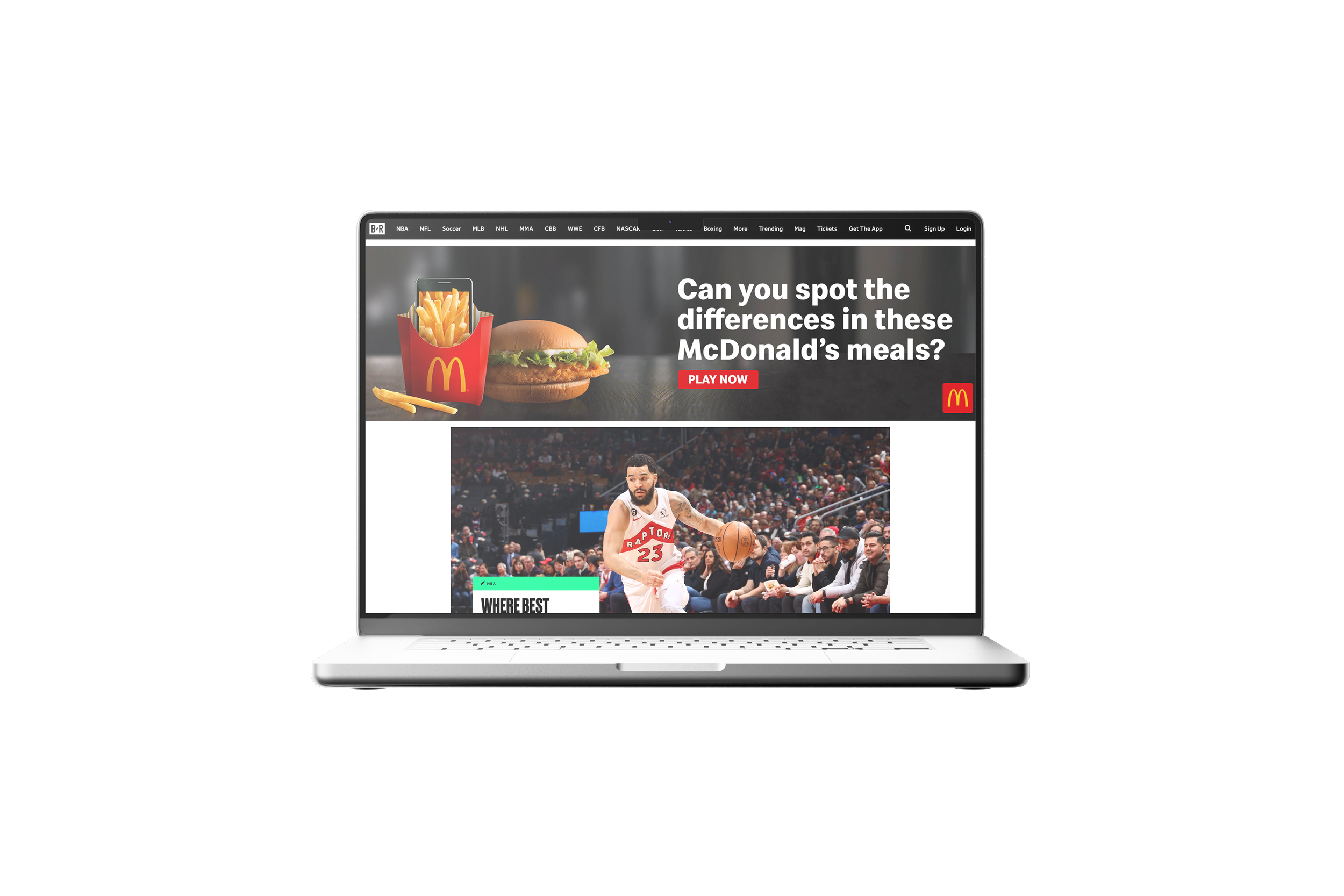 Laptop mockup
