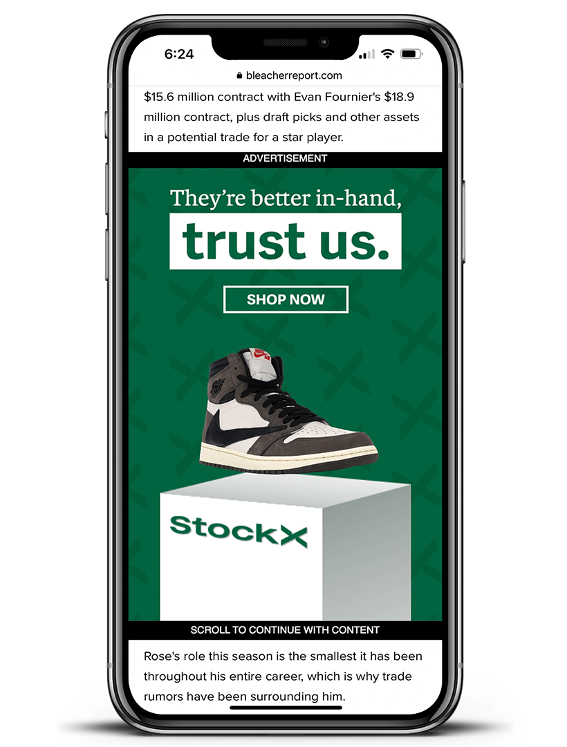 Phone mockup