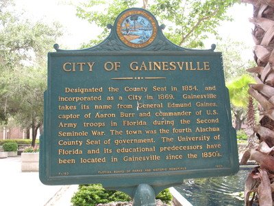 Gainesville, Florida — 7V Roofing service area
