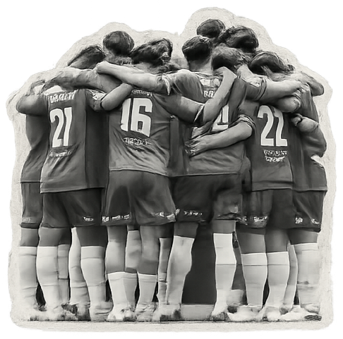 Squad huddle