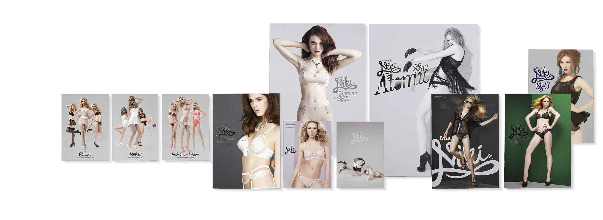 Wholesale sales kit and B2B lookbooks built into the integrated marketing communications system that turned 250 stockists into brand ambassadors across 17 countries.