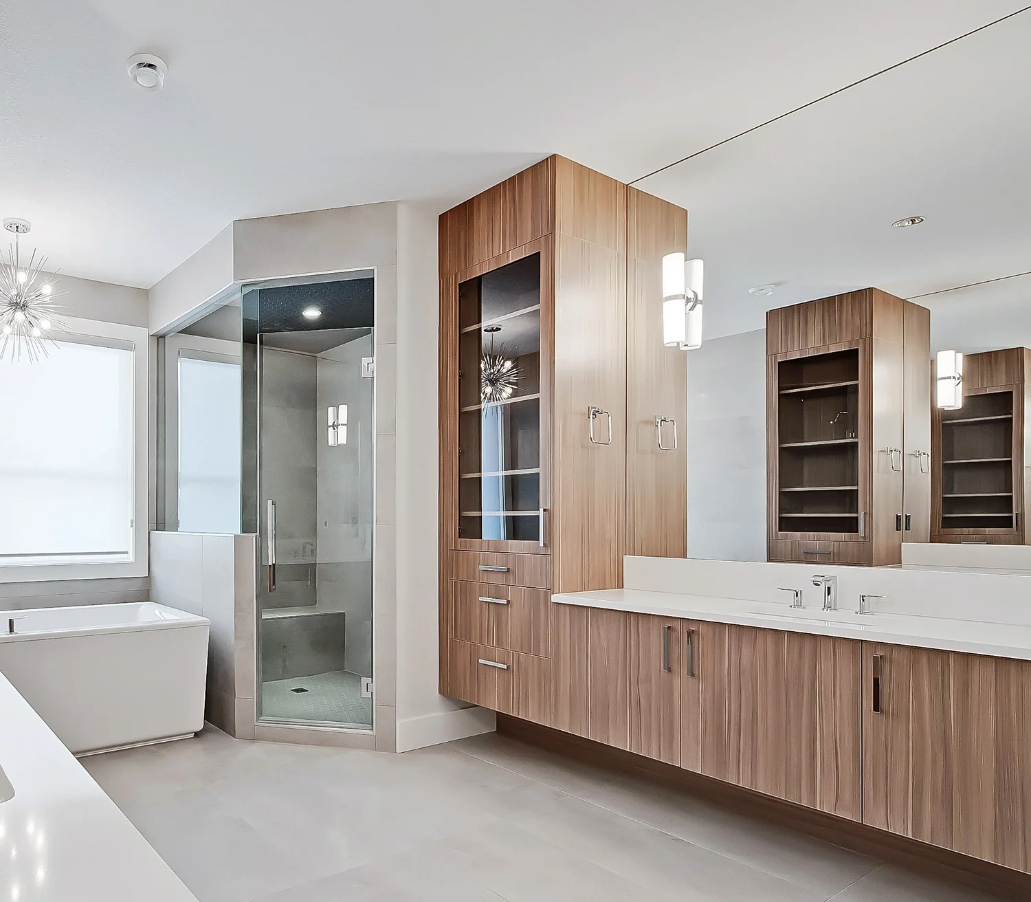 Bathroom vanity display