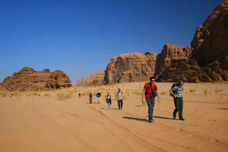 Essence of Wadi Rum Trek - 5 Days 4 Nights