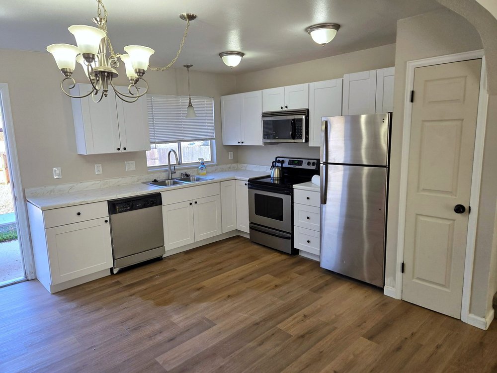 Completed down-to-studs kitchen renovation in Denver, CO