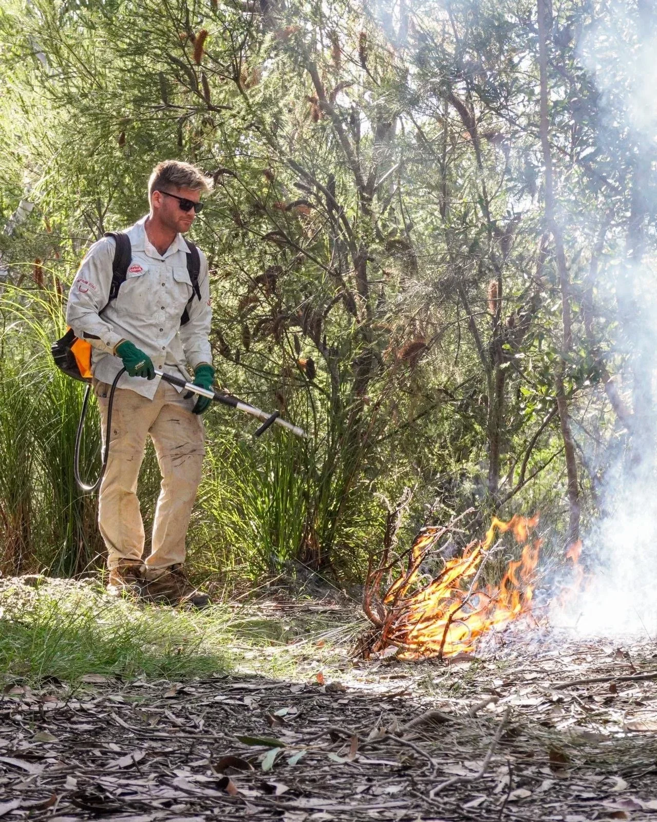 Mitigation works and ecological stewardship