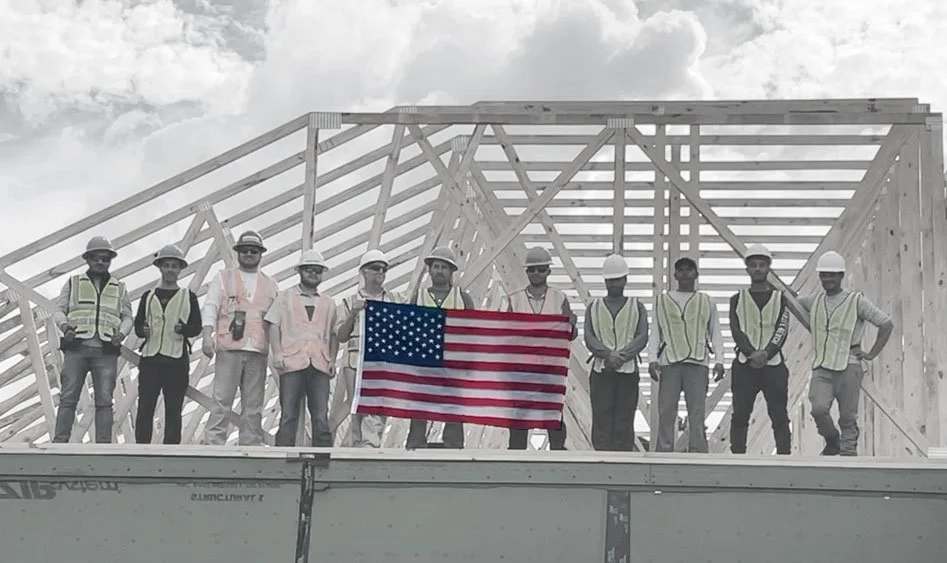 Blake Contracting construction crew