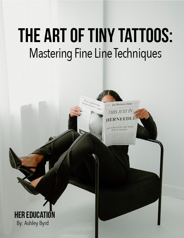 The Art of Tiny Tattoos cover