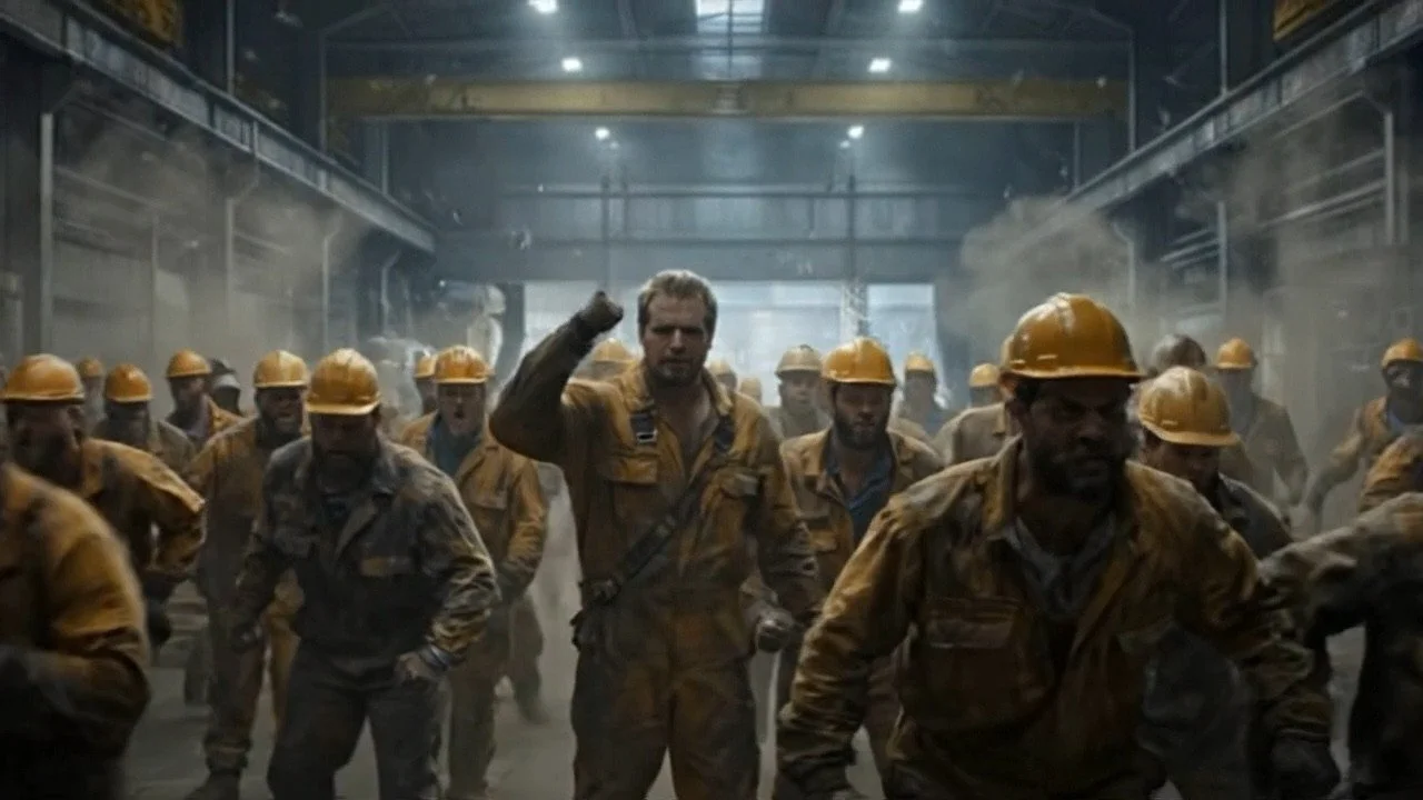 The miners rise