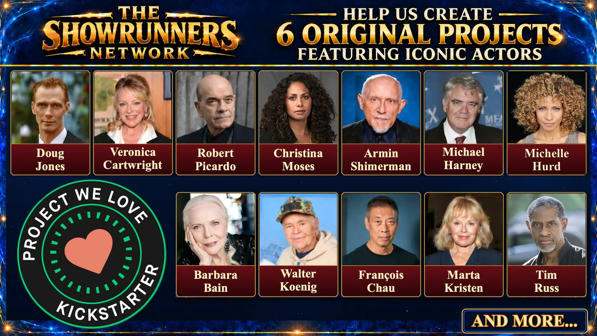 The Showrunners Network campaign artwork
