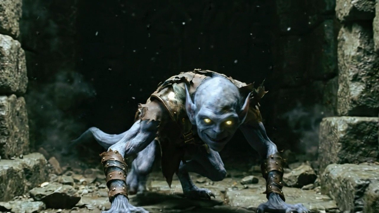 A transformed hunter in the ruins