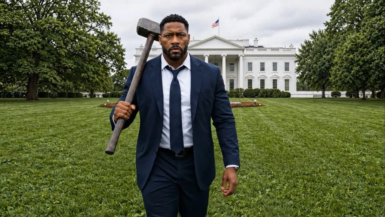 Shango leaves the White House