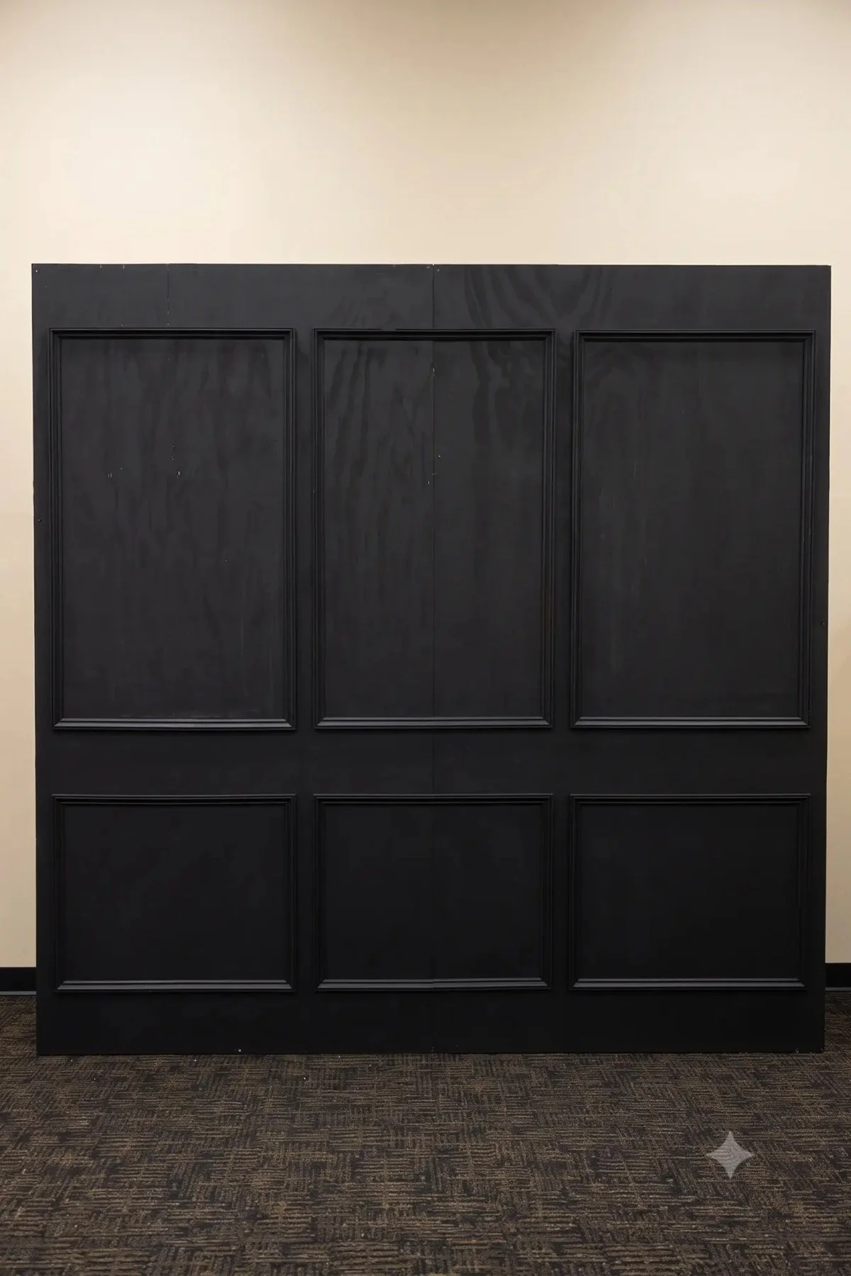 Black Victorian Wall backdrop.