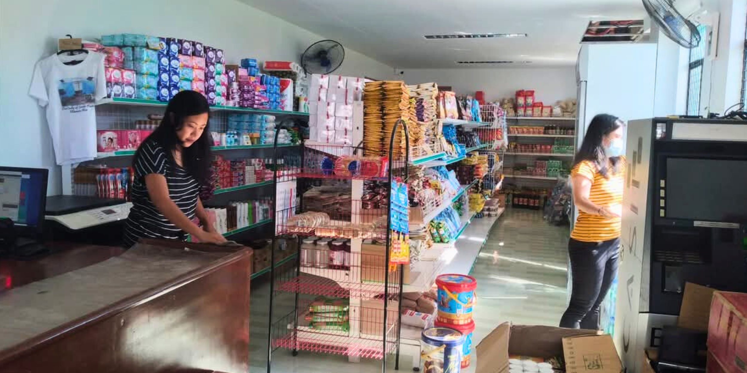 At Coopmart Manabo
