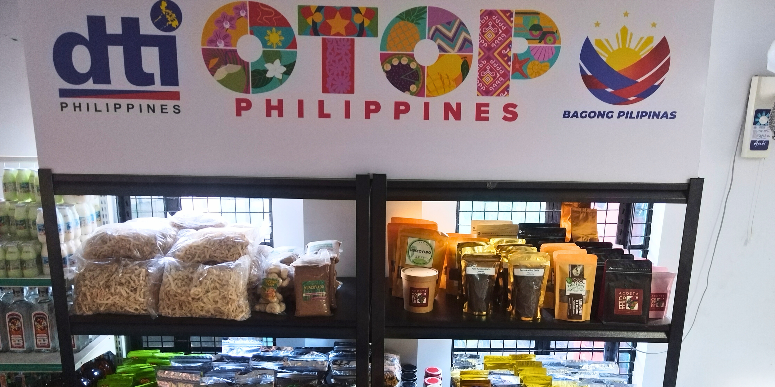 Coopmart Manabo display in a DTI Otop Fair