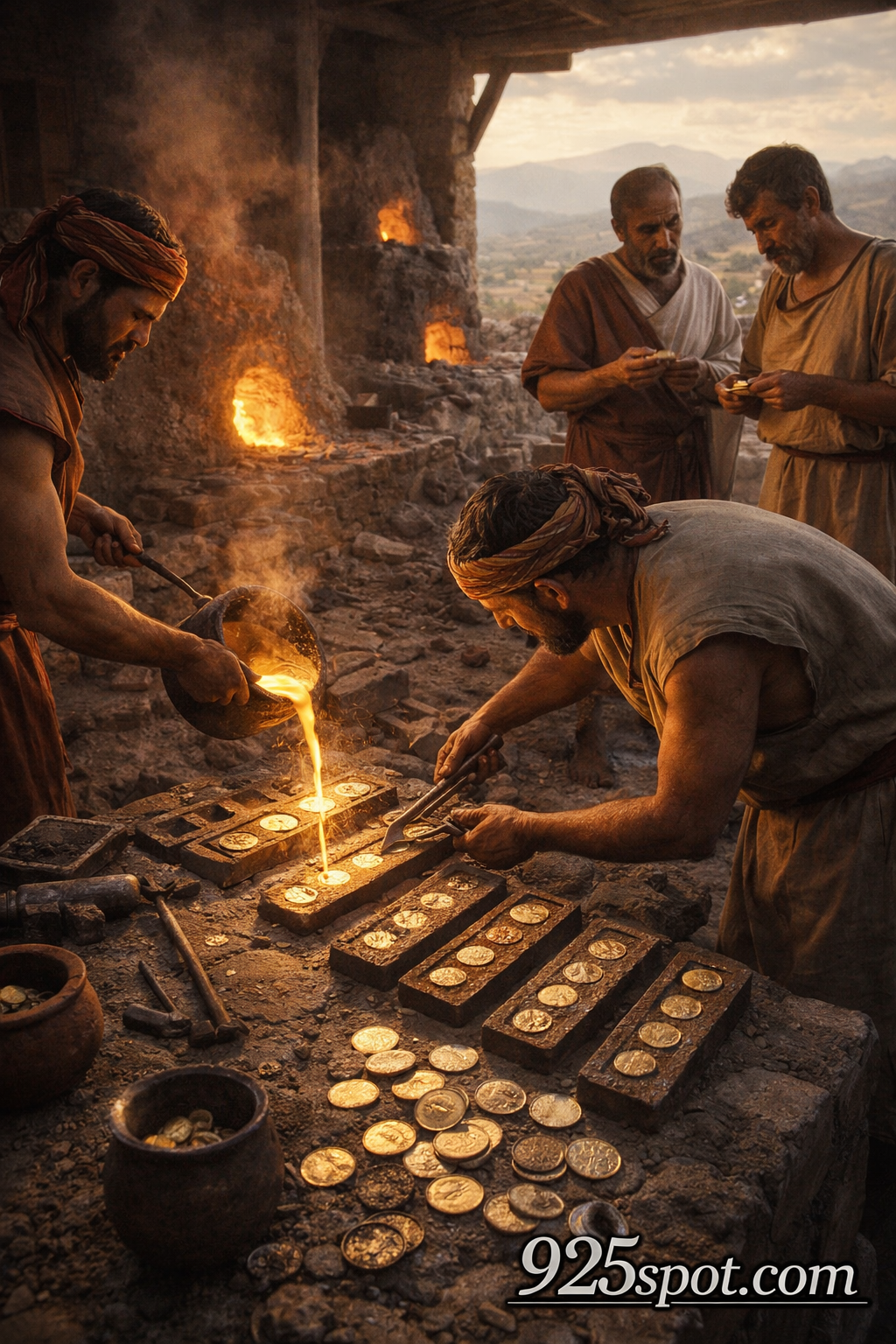 Electrum coinage western Anatolia 650 BCE Lydian Greek city-states