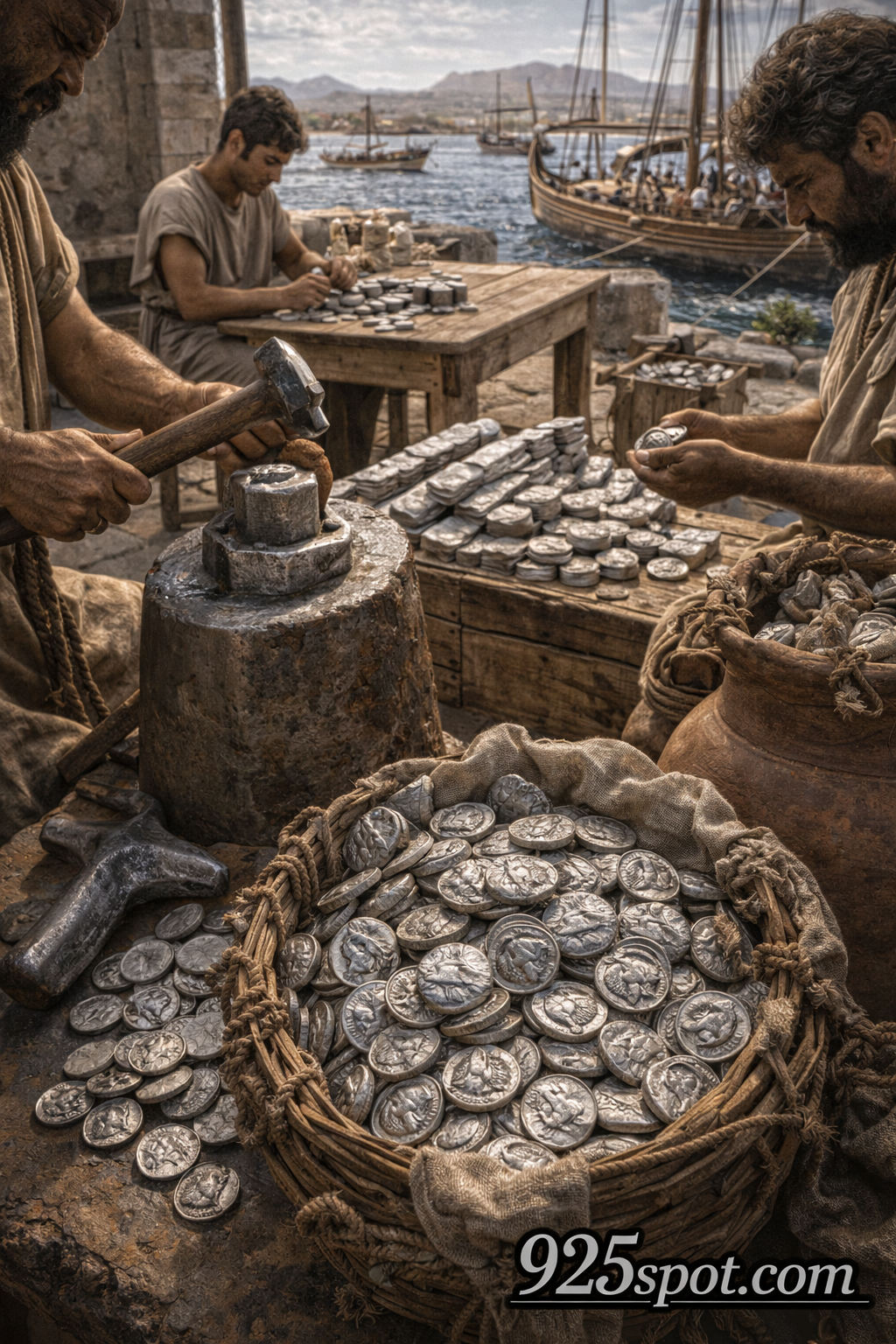 Aegina turtle silver staters 600 BCE early international currency