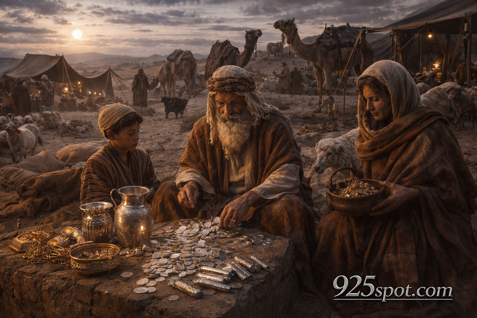 Book of Genesis silver as wealth patriarchal narratives Near East