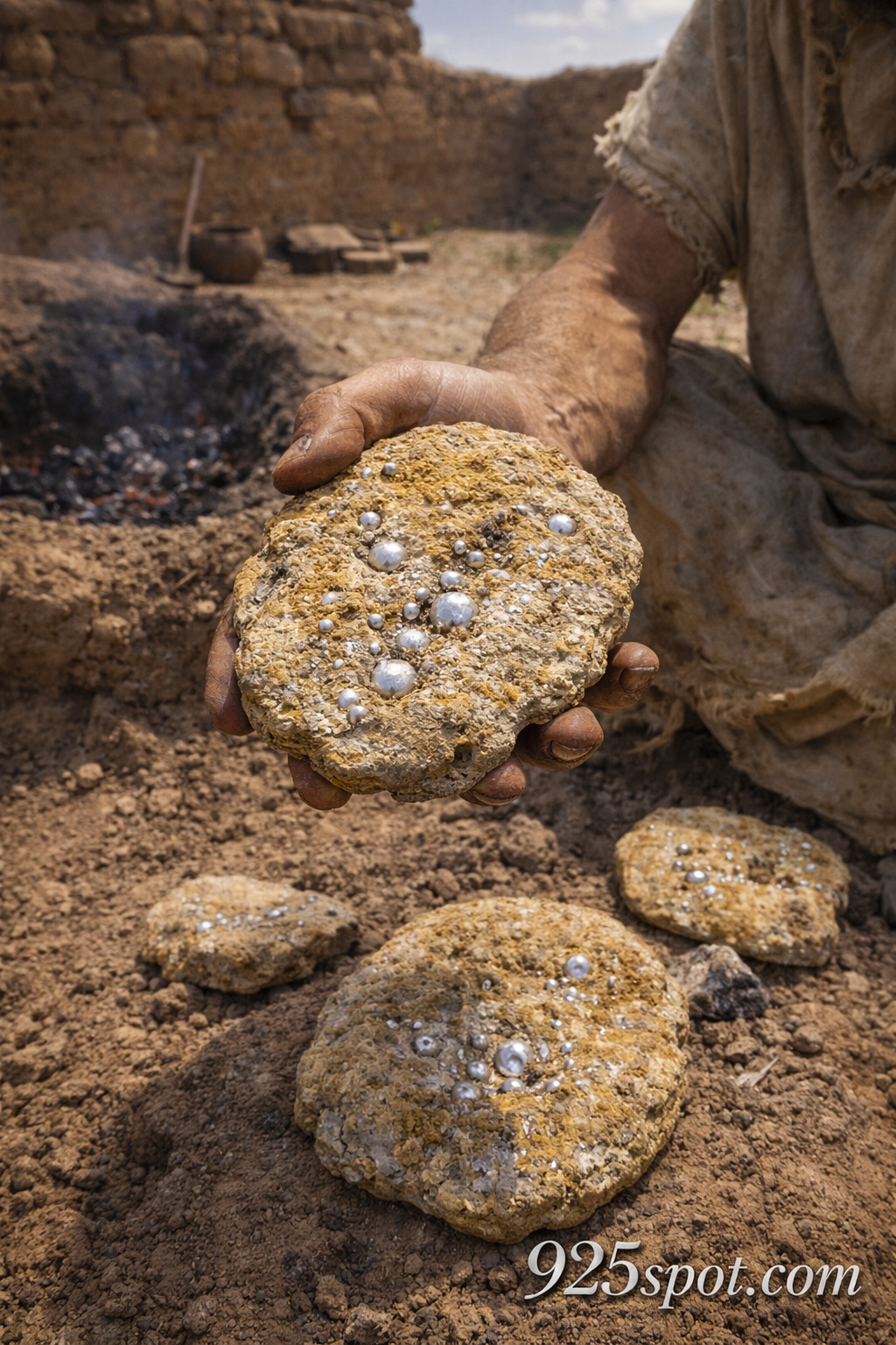Litharge cakes smoking gun ancient silver production