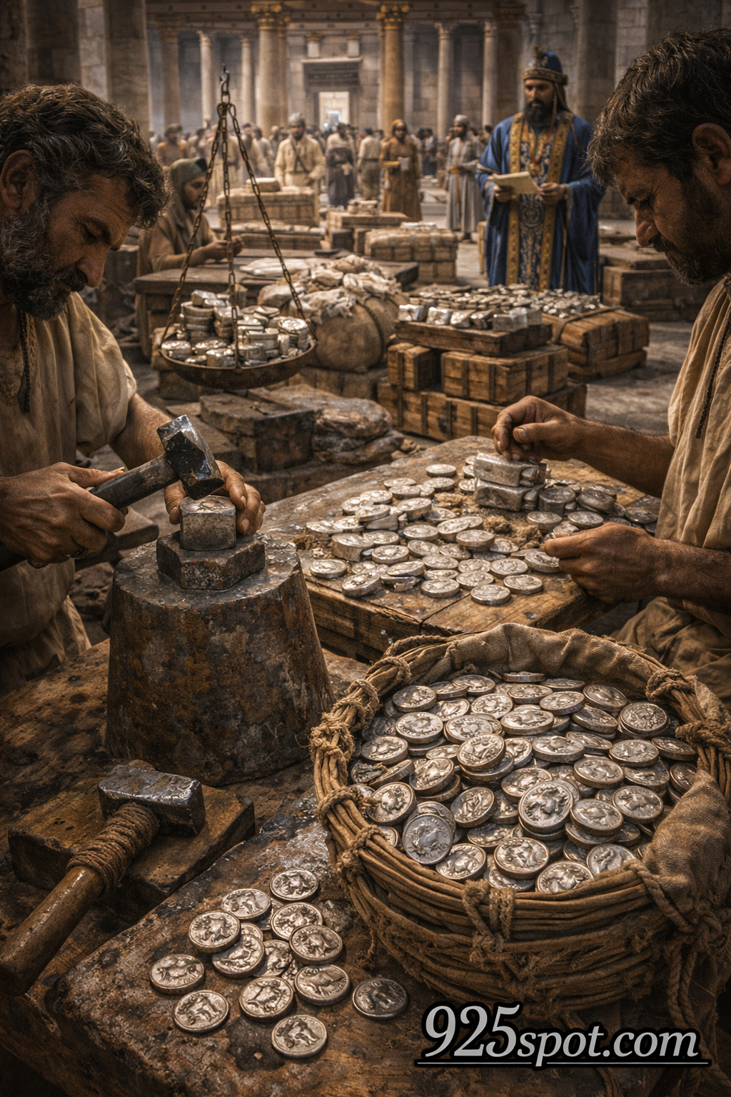 Persian sigloi archer design millions minted Darius empire