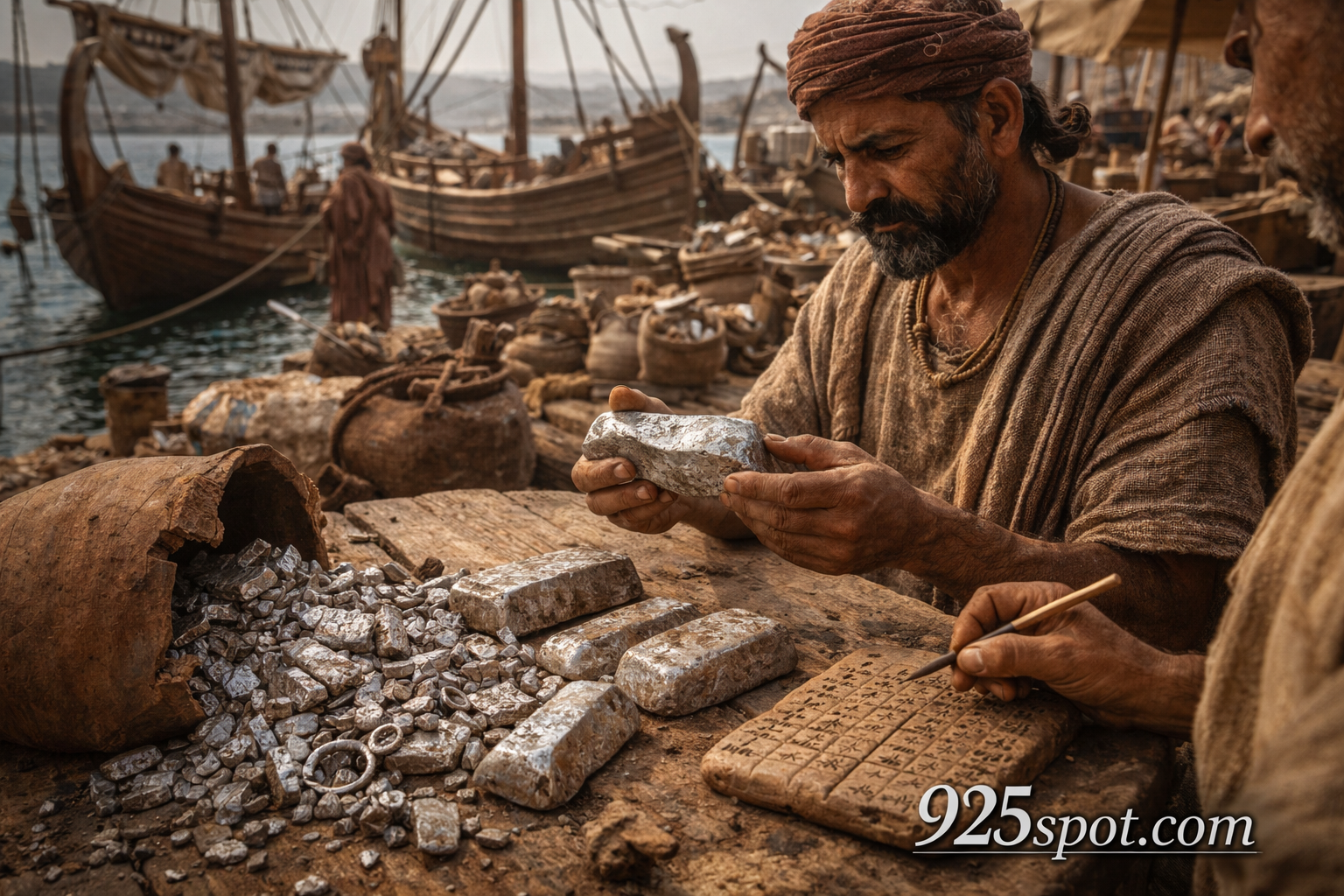 Lead isotope analysis Levantine silver sources Anatolia Greece Sardinia Iberia