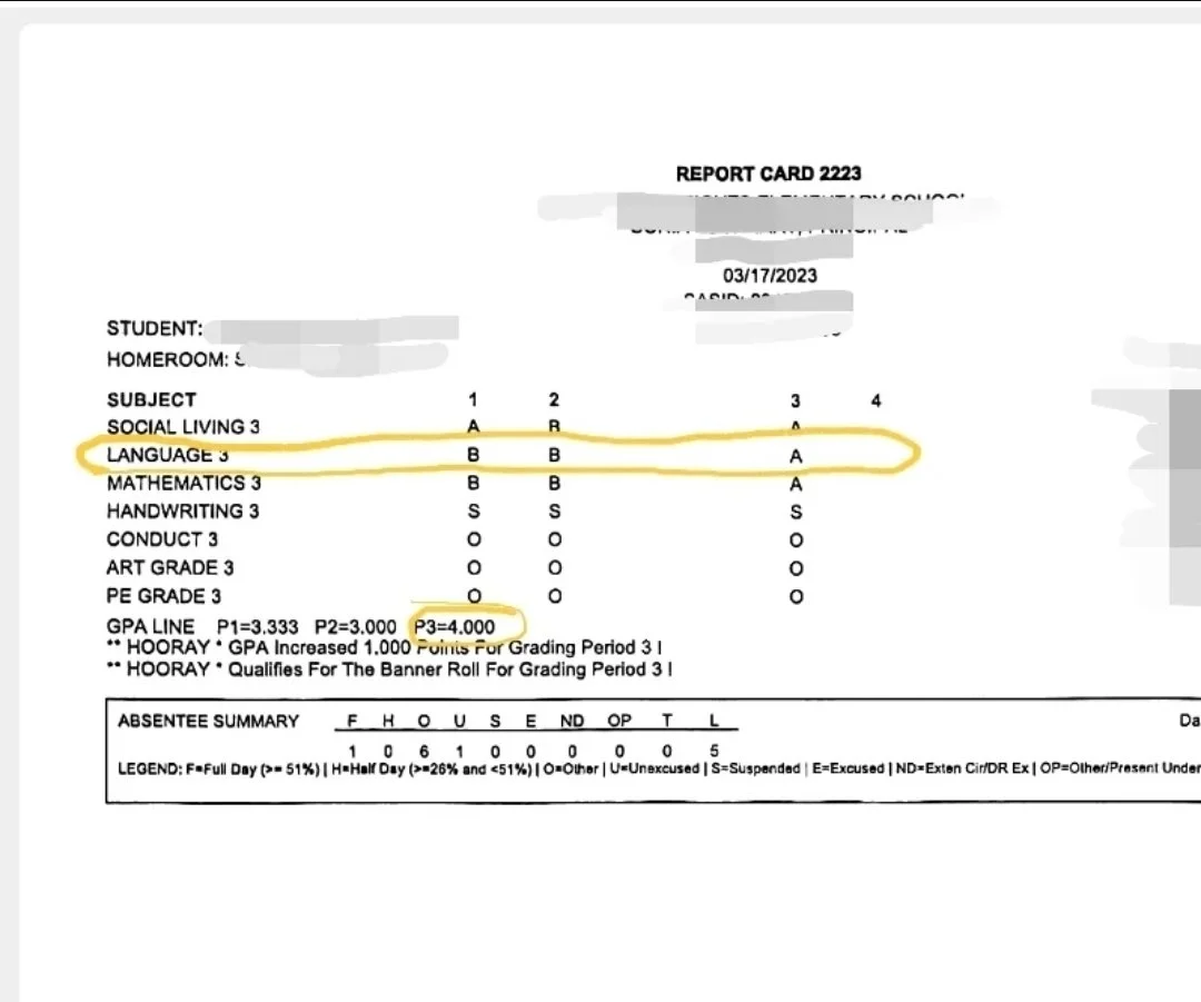 Student success story