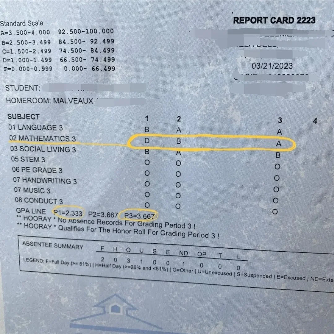 Student success story