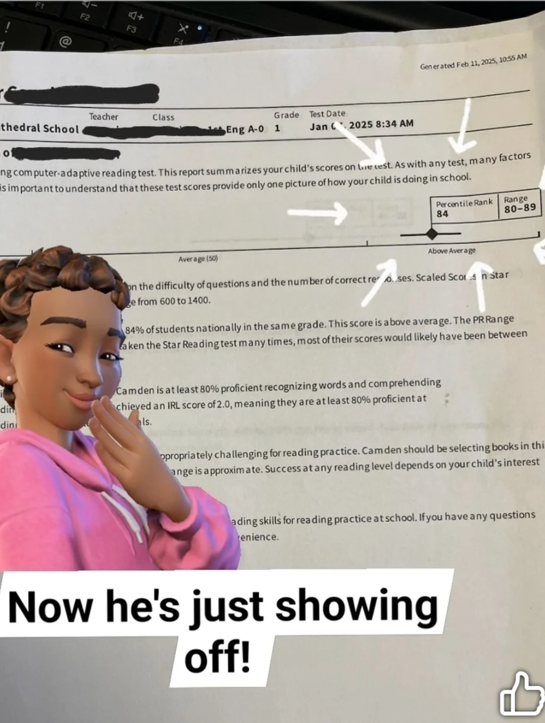 Student success story