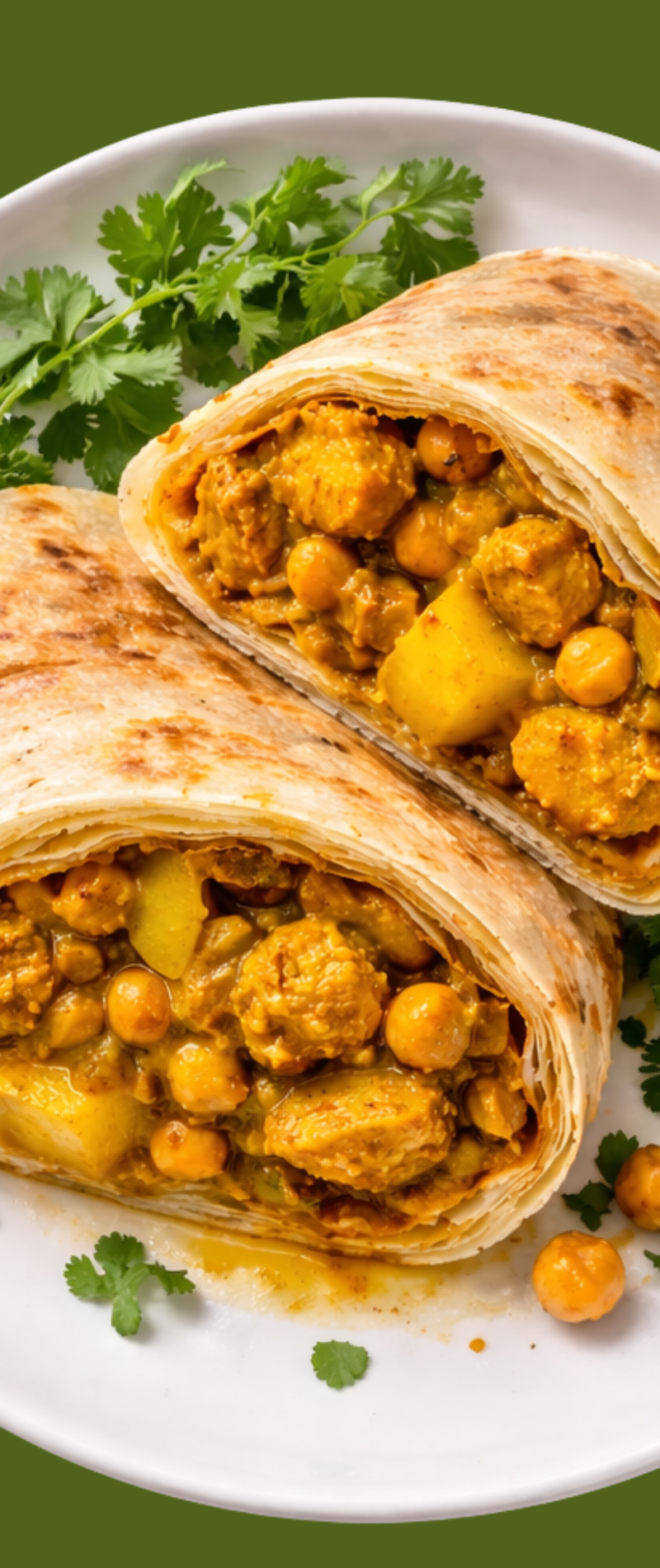 Curry Chicken Roti