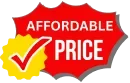 Upfront Pricing badge