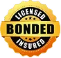 Licensed and Insured badge
