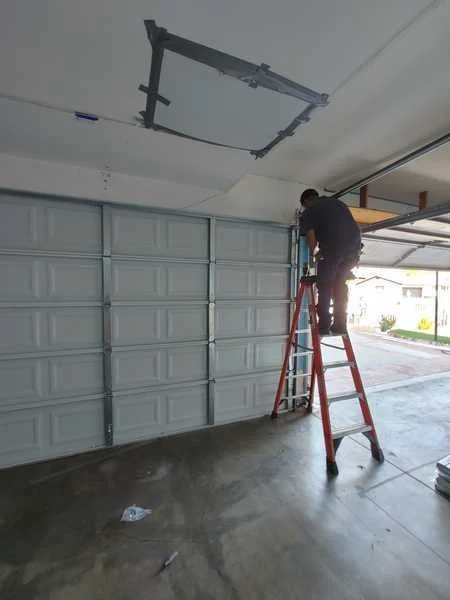 Garage door project 3